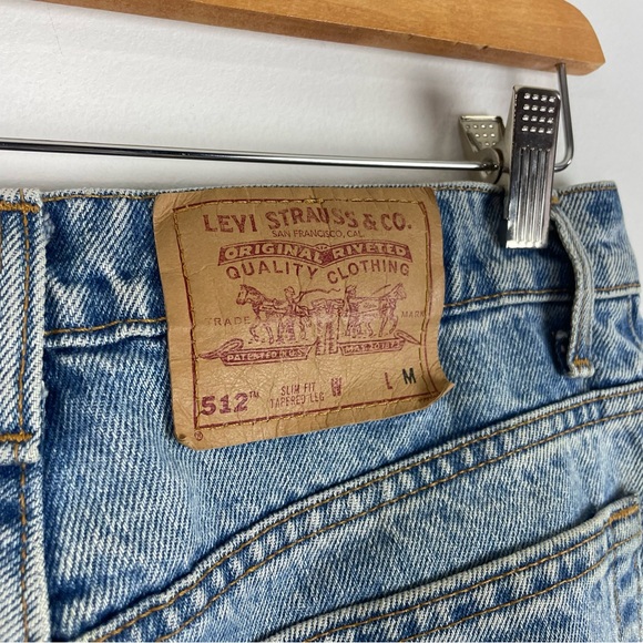 Vintage Levi’s 512 High Waisted Tapered Leg Jeans - Picture 3 of 8